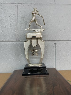 Softball Trophy With Black Base