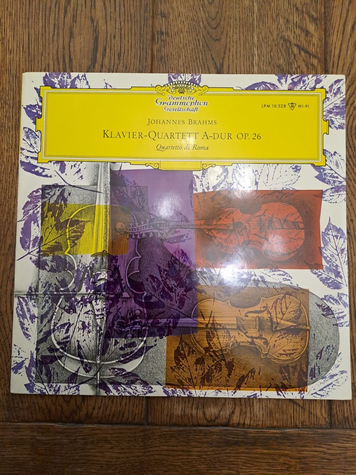 Brahms　Klavierquartett A-dur Opus26 Quartetto Di Roma- Brahms Klavier-Quartett A-Dur OP.26. DGG