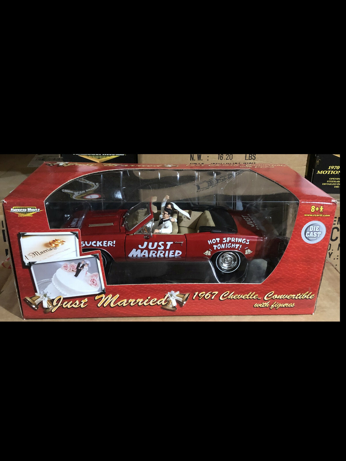 1967 Chevelle SS396 JUST MARRIED 1:18 Ertl American Muscle