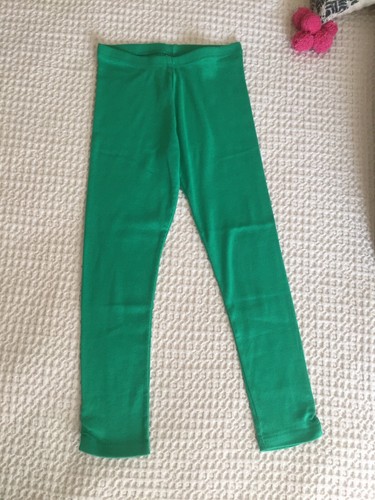 Gymboree Girls Grass Green Spring Leggings NWOT 12