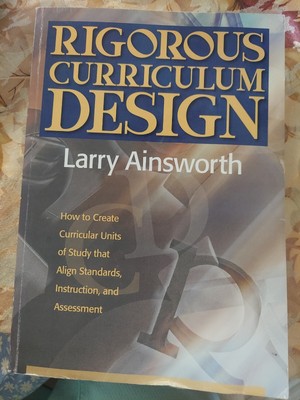 Rigorous Curriculum Design Larry Ainsworth