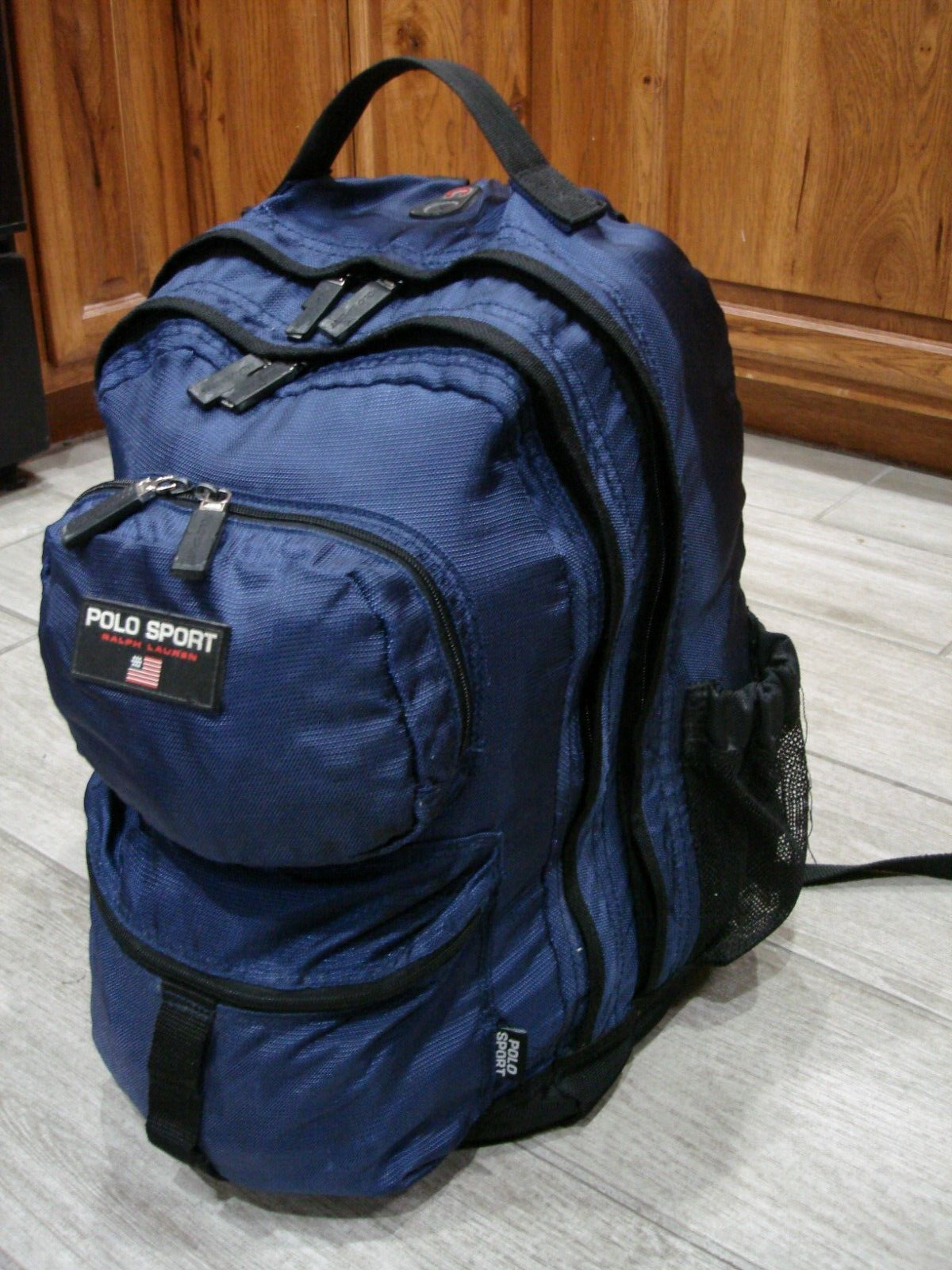 POLO SPORT ポロスポーツ リュック BAG ブルー 中古・古着通販】POLO SPORT (ポロスポーツ) リュック ネイビー