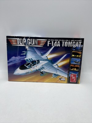 AMT 1/72 F-14A Top Gun (The Movie) Tomcat Jet Fighter 887 Model Kit