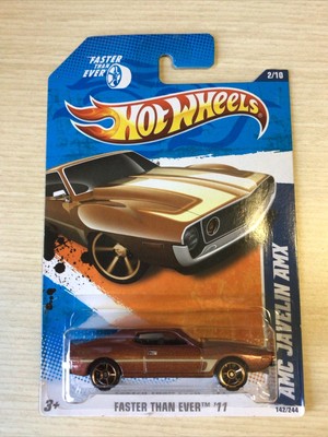 Hot Wheels 2011 Faster Than Ever AMC Javelin AMX Copper