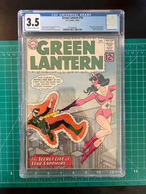 Green Lantern #16 (1962) CGC 3.5 1st Starfire. Key Issue