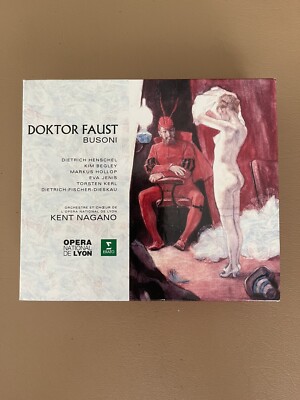 Opera Orchestra CD Doktor Faust Busoni Dietrich Henschel Kim Begley Markus Hollo