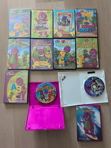 Lot 12 Barney Dvd Numbers ABC Dinos In The Park I Can Do It Lot 12 Barney Dvd Numbers ABC Dinos In The Park I Can Do It