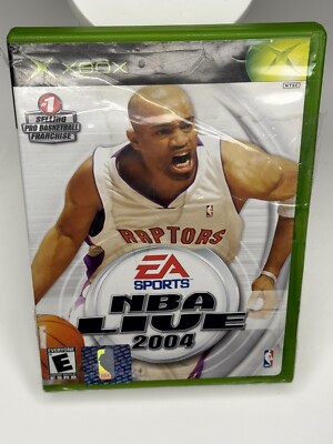 NBA Live 2004 (Microsoft Xbox, 2003) Original Factory Sealed New