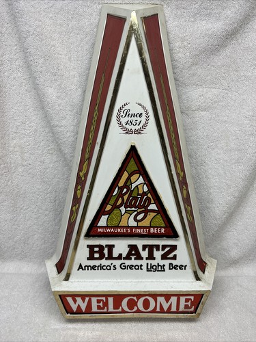 動作品】Blatz Beer 50s ヴィンテージライト 希少品 動作品】Blatz