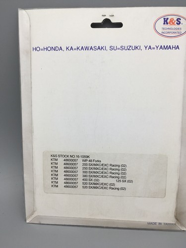 K & S 16-1059K Fork Seals