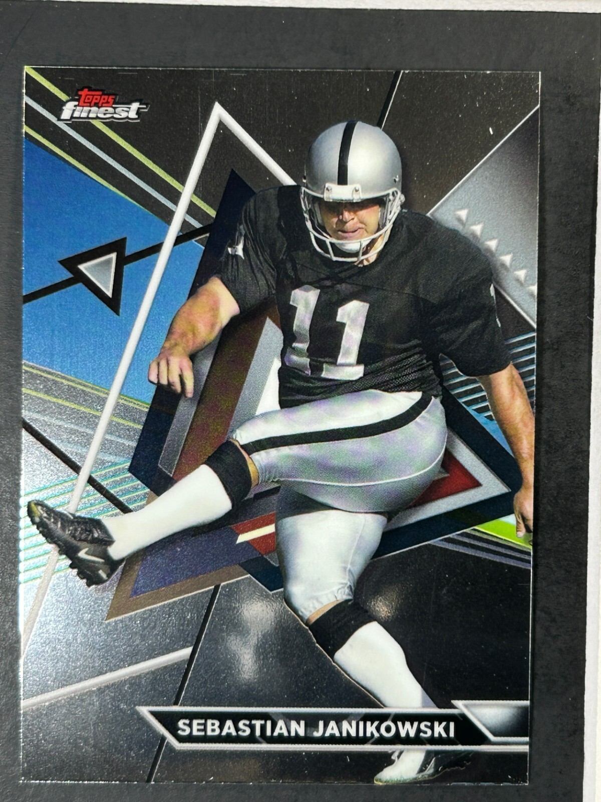 227 Sebastian Janikowski, Oakland Raiders 2023 Topps