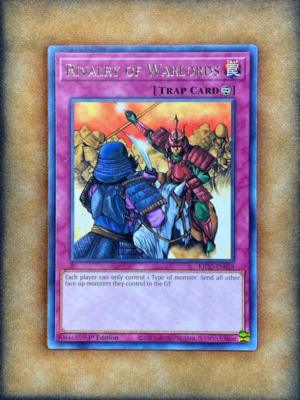 Yugioh Rivalry Of Warlords Common GLD1-EN043 NM Limited Edition