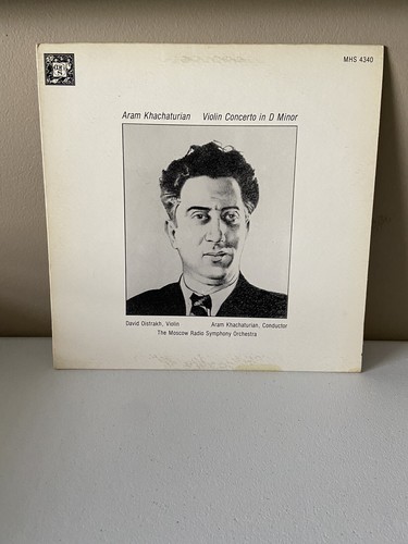 ARAM KHACHATURIAN M- Violin Concerto in D Minor David