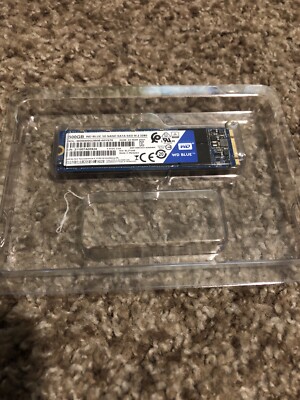 WD 500GB Blue 3D NAND Internal PC SSD - SATA III 6 Gb/s M.2 2280 Up to 560 MB/s