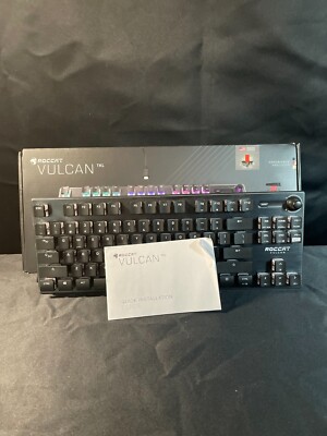 ROCCAT Vulcan Roc-12-272 Black Programmable Keypad Wired Gaming Keyboard