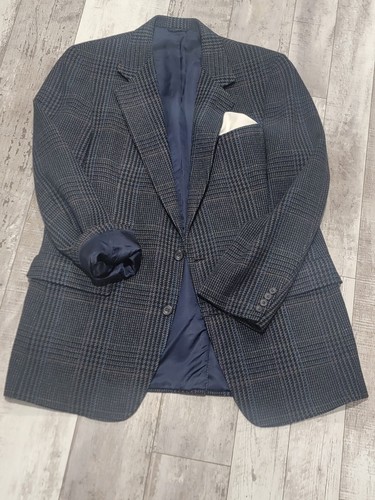 50s〜　WOOL SPORTS JACKET 1950's Flecked Sports Coat - Black Body With Creamy White