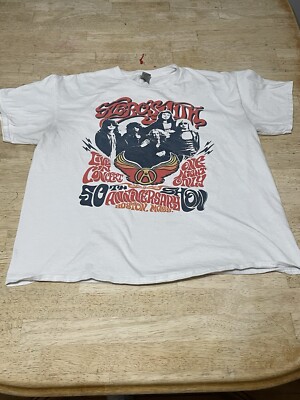 AEROSMITH Official Boston 50th Anniversary Concert Show T-Shirt Sz XL