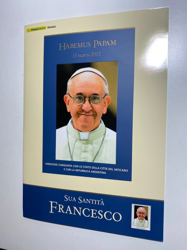 2013 Folder Congiunta Italia Argentina Sua' Santita' Francesco Habemus Papam