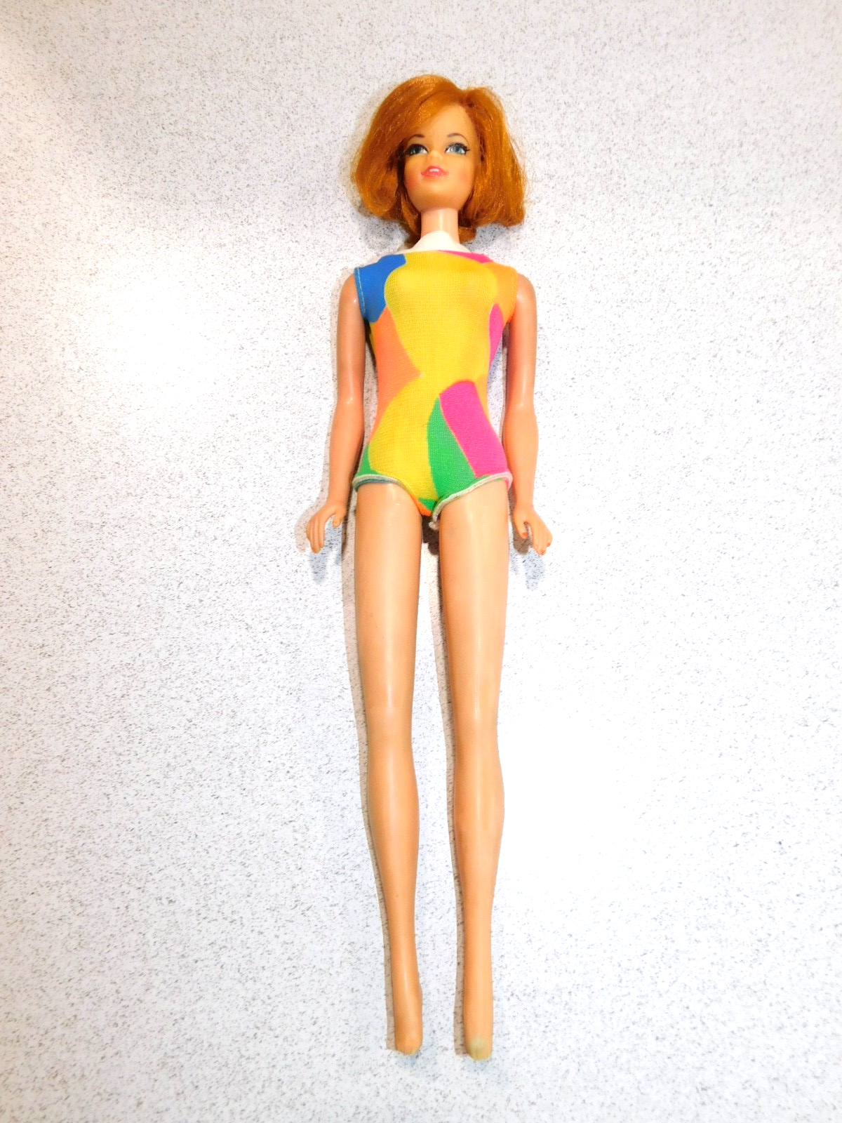 Barbie: VINTAGE Redhead Short Flip TWIST & TURN STACEY Doll