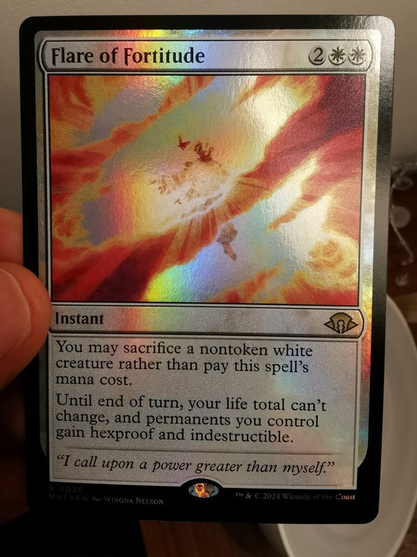 Flamboiement De Fortitude Foil Horizons Du Modern Flare Of Fortitudemagic Mtg 