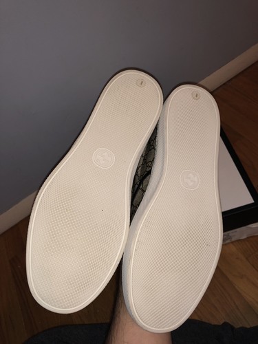 Gucci Mens Angry Cat Dublin Slip On Sneaker Size 13 GUC 14 US $550