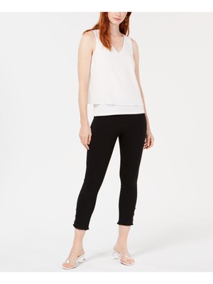 

Женская белая майка без рукавов BAR III с V-образным вырезом, размер, Белый