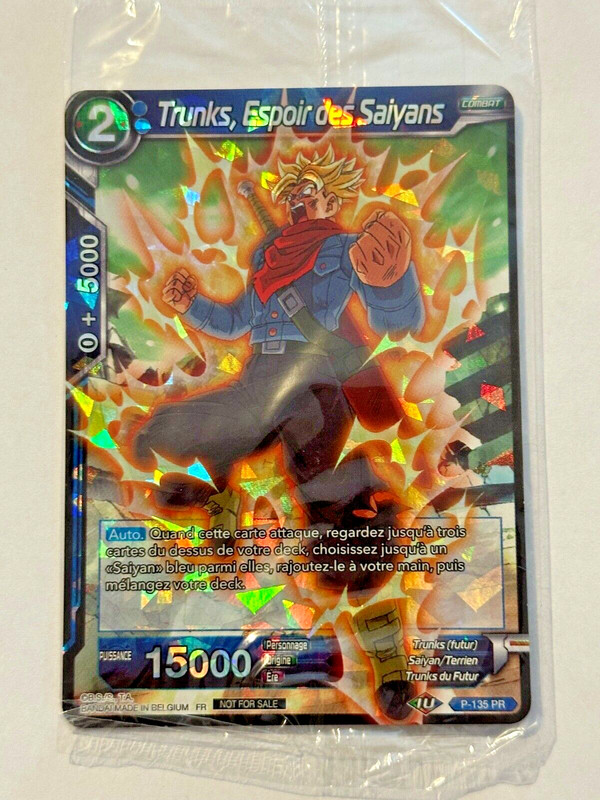 Dragon Ball - Trunks, Espoir Des Saiyans - P-135 Pr