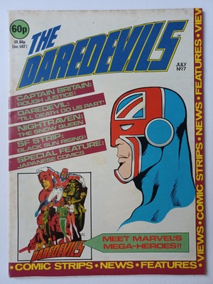 Daredevils #7 Marvel UK 1st MCU Earth-616 & 1st Miracleman by Alan Moore!