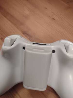 100 White Battery Replacement for Xbox 360 Controller Case, Shell, Pack Cover US
