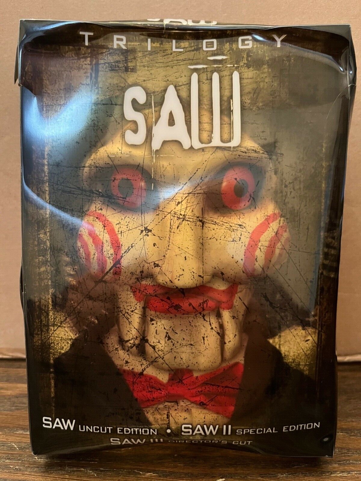 Saw Trilogy (DVD, 2006) Saw I, II, III, Saw 1, 2, 3 Saw Trilogy (DVD, 2006) Saw I, II, III, Saw 1, 2, 3