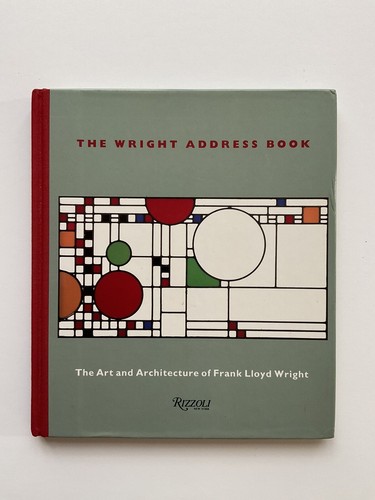 ■ Details of Frank Lloyd Wright FRANK LLOYD WRIGHT: The Wright Address Book,1991,Rizzoli | eBay