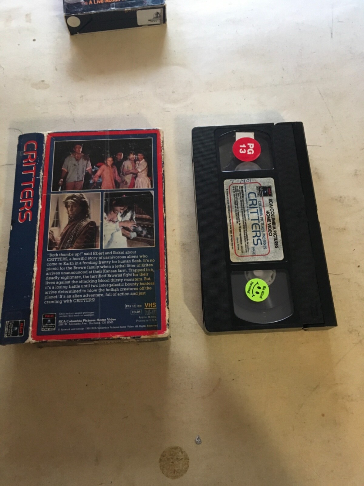 Critters VHS Vintage Horror VHS | eBay