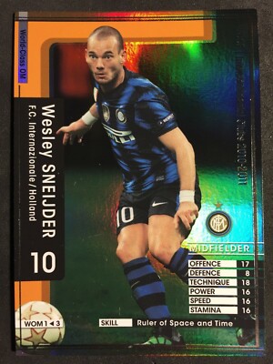 J*J様 WESLEY SNEIJDER auto Panini スナイデル 2015 Donruss The Beautiful Game Silver Auto Wesley Sneijder