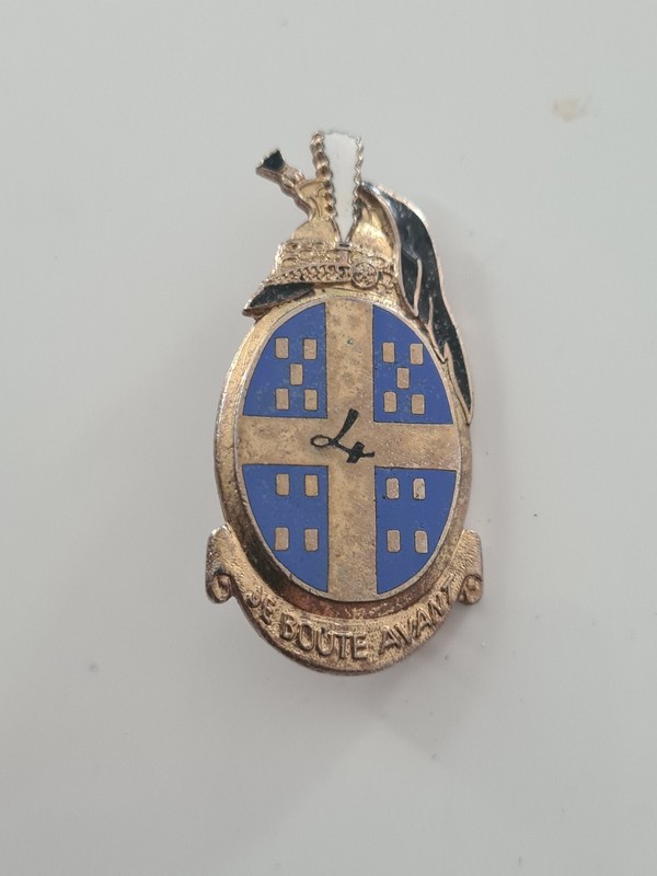 Insigne Militaire - 4Ã¨Me Regiment De Dragon - Legion - Je Boute Avant