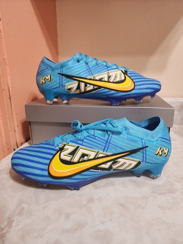 Pre-owned Nike Mens Sz 12.5  Mercurial Zoom Vapor 15 Elite Fg Kylian Mbappe Dr9996-400 In White