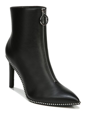 

Женские черные ботильоны BAR III на молнии с шариковой цепочкой и отделкой на шпильке, размер 9,5 м, Черный, 10011080200