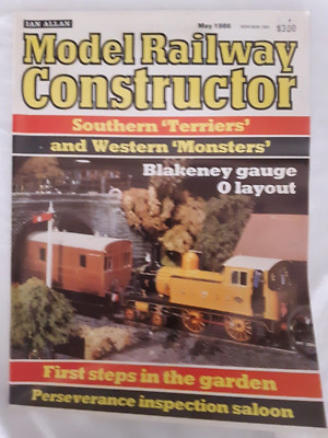 Model Railway Constructor #624 May 1986 FREE SHIPPING British tale of 2 monsters
