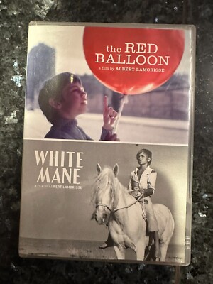 The Red Balloon / White Mane (DVD, 1953-1956)  Criterion Collection - VERY GOOD
