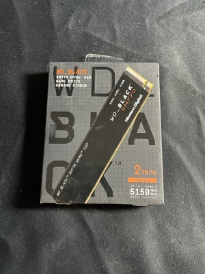 Western Digital SN770 Black M.2 2TB PCIe 4.0 NVMe Internal Solid State Drive