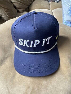 Masters Skip It golf Hat navy snapback with rope 2024 Masters pga new