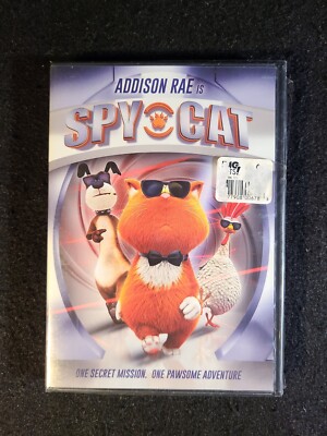 Spy Cat Addison Rae Animated (DVD 2018) Sealed