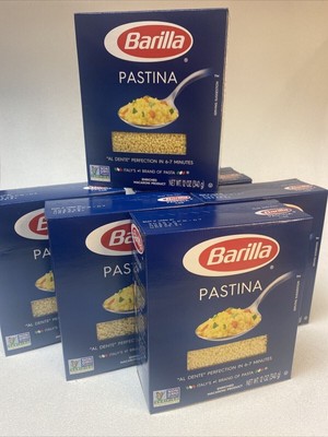Barilla Pastina Macaroni 12 Oz Each ~ Expire 4/2025 ~ Pack of 6
