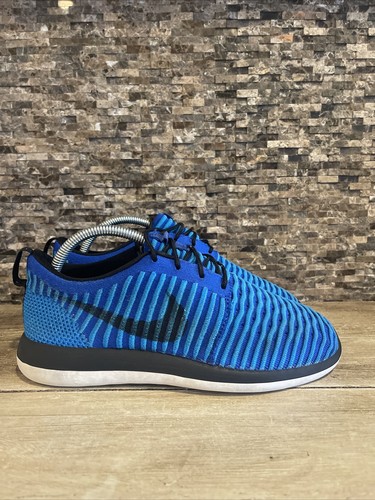 Nike Roshe Two Flyknit Blue/Black Youth 6Y Women's 7.5 844619-400 Running  Shoes | eBay