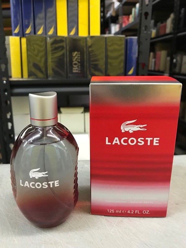 lacoste cologne red
