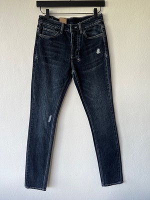 new Ksubi mens denim jean chitch 29 slim dark blue blood