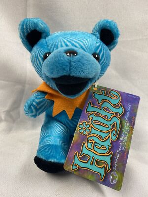 Haight Grateful Dead Bean Bear Plush 7  - New By Liquid Blue - 3rd Generation