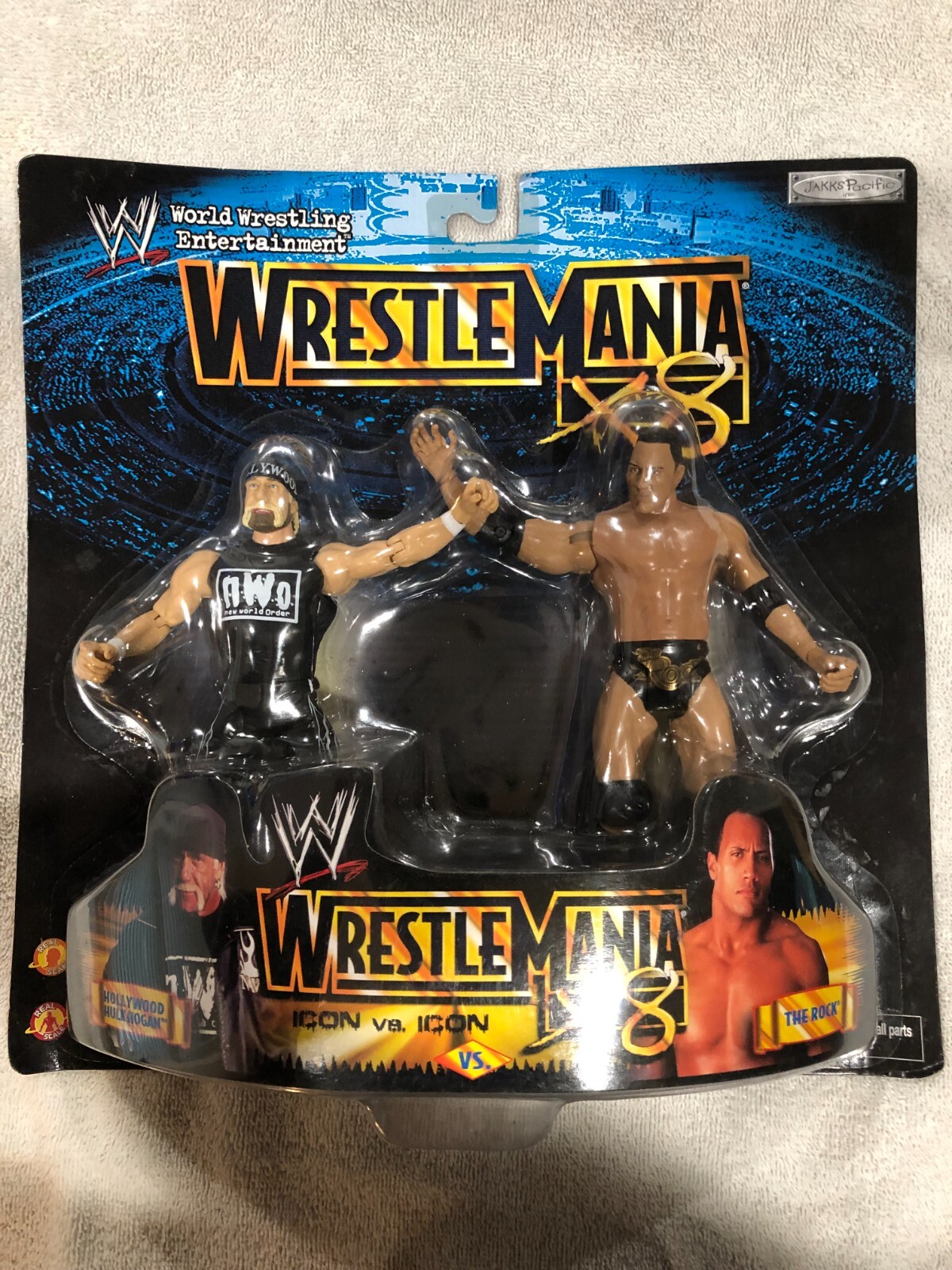 Wrestlemania Hulk Hogan and The Rock | eBay