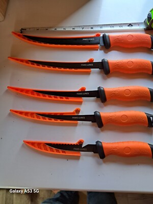 BACK IN STOCK fish fillet 5 knife set New FREE SHARPNER