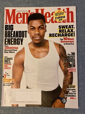 Men's Health Magazine Big Breakout Energy How John Boyega Muscled Past Star Wars