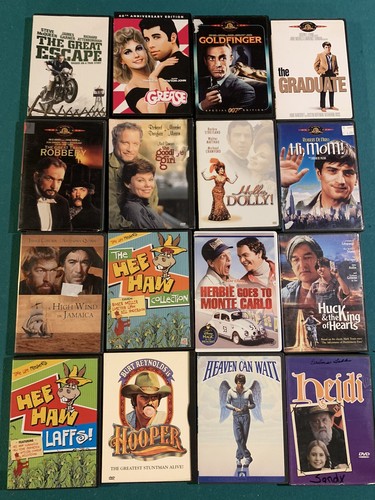 #6 1970's Classic DVD Lot YOU PICK CHOOSE $4Total Shipping See Menu Bar